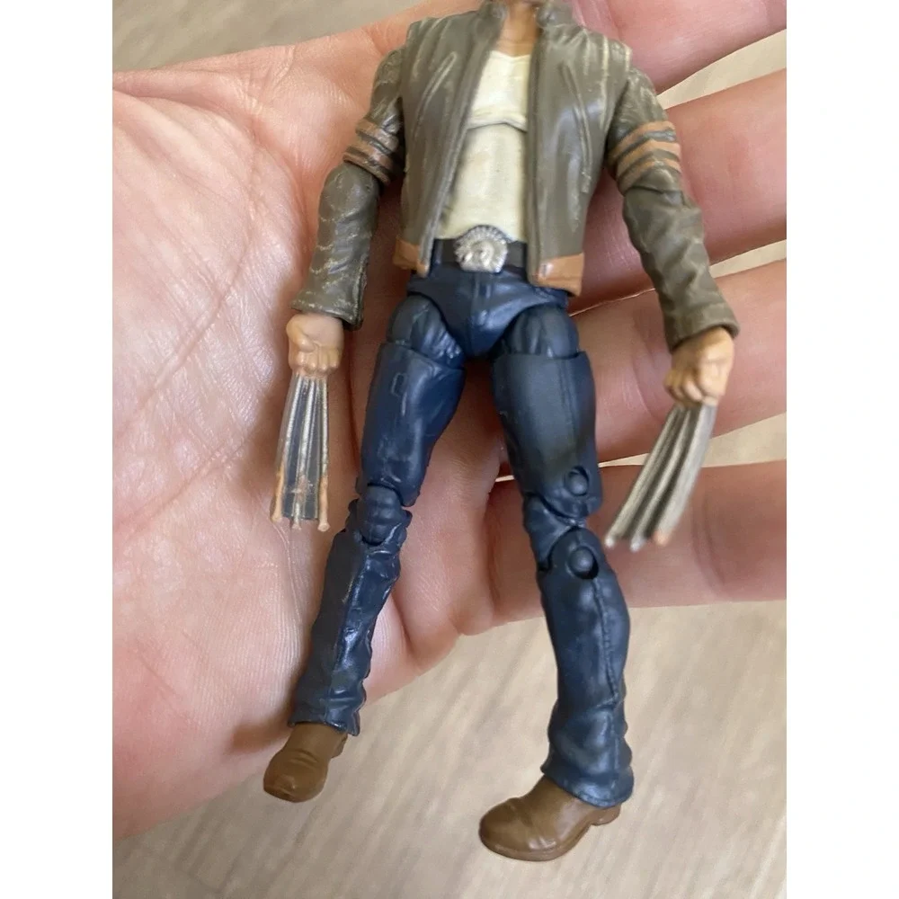 Marvel Universe X-Men Origins Wolverine Tan Biker Jacket Logan‎ 3.75